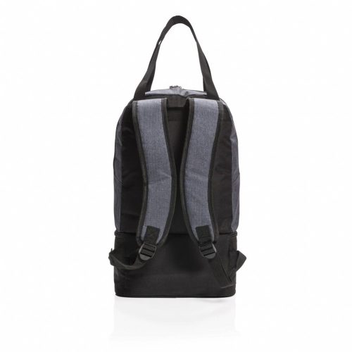 Rucsac termoizolant 3-in-1, bicolor, Everestus, BK, poliester 500D, peva, gri