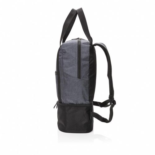 Rucsac termoizolant 3-in-1, bicolor, Everestus, BK, poliester 500D, peva, gri