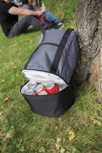 Rucsac termoizolant 3-in-1, bicolor, Everestus, BK, poliester 500D, peva, gri