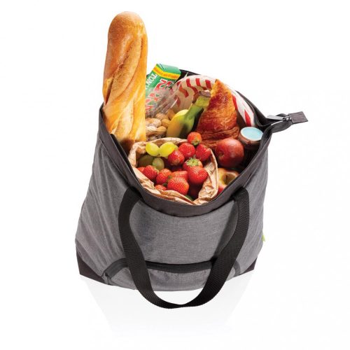 Sacosa termoizolanta pentru 4 sticle, XD, 20IAN440, Poliester, rpet, Gri