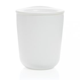   Cana antibacteriana pentru cafea, 21MAR1958, 225 ml, 106x85 mm, Everestus, Polipropilena, Otel, Alb