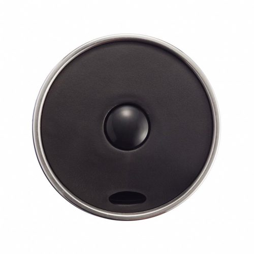 Cana de calatorie 350 ml, fara scurgeri, Everestus, LK, pp, otel inoxidabil, negru