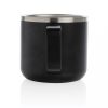 Cana termos camping, 21MAR2709, 350 ml, 11.7xØ 6.7 cm, Everestus, Otel, Negru