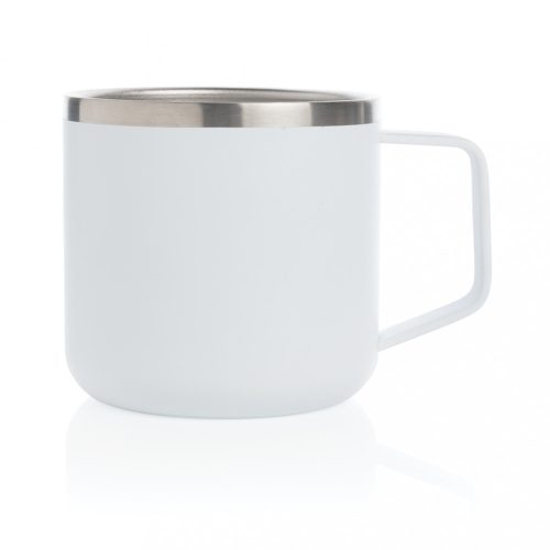 Cana termos camping, 21MAR2713, 350 ml, 11.7xØ 6.7 cm, Everestus, Otel, Alb