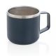 Cana termos camping, 21MAR2710, 350 ml, 11.7xØ 6.7 cm, Everestus, Otel, Albastru