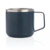 Cana termos camping, 21MAR2710, 350 ml, 11.7xØ 6.7 cm, Everestus, Otel, Albastru