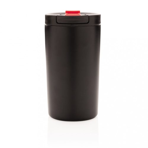 Cana termos fara scurgeri, 21MAR2670, 300 ml, 18xØ 7.5 cm, Everestus, Otel, Polipropilena, Negru