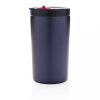 Cana termos fara scurgeri, 21MAR2671, 300 ml, 18xØ 7.5 cm, Everestus, Otel, Polipropilena, Albastru