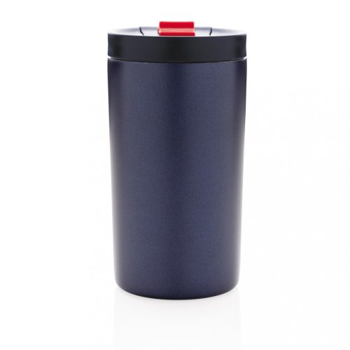 Cana termos fara scurgeri, 21MAR2671, 300 ml, 18xØ 7.5 cm, Everestus, Otel, Polipropilena, Albastru