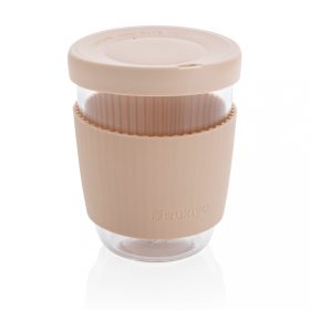   Cana de voiaj, Ukiyo, 22FEB1166, 360 ml, 8.5x5.5x11 cm, Sticla, Maro