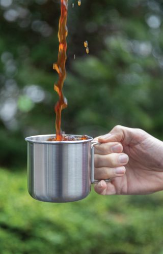 Cana 450 ml, 8.4xø9.1 cm, Everestus, 20SEP0300, Otel, Argintiu