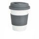 Cana de cafea 350 ml, ecologica, Everestus, EA, pla, silicon, gri
