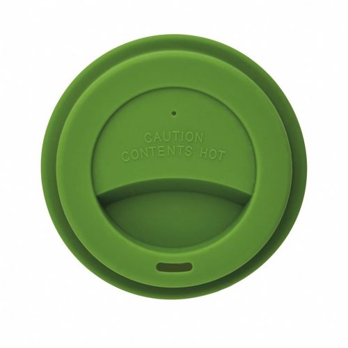 Cana de cafea 350 ml, ecologica, Everestus, EA, pla, silicon, verde