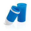 Sticla de apa, sport, BE O, 2707239, Plastic, 500 ml, 24x6.8x6.8xø6.8 cm, Albastru, breloc inclus