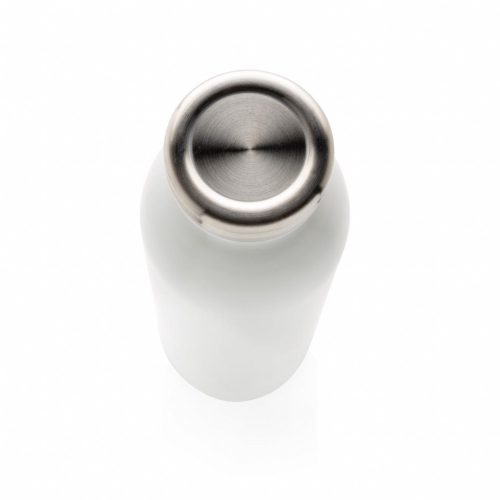 Sticla termos 600 ml, fara scurgeri, Everestus, JU081, otel inoxidabil, alb