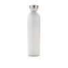 Sticla termos 600 ml, fara scurgeri, Everestus, JU081, otel inoxidabil, alb