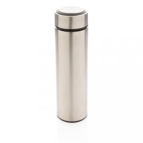   Termos, 21MAR2707, 425 ml, 6.5x6.5x23xØ 6.5 cm, Everestus, Otel, Polipropilena, Argintiu