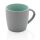 Cana, Everestus, 18SEP2585, 300 ml, 9x7x8.5 cm, Ceramica, Verde
