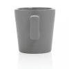 Cana moderna, Everestus, 21OCT0152, 300 ml, 8.4 x 6.6 x 8.9 x ø 8.4 cm, Ceramica, Gri