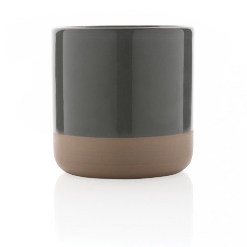 Cana, Everestus, 42FEB230431, 360 ml, 8.8xØ8.8 cm, Ceramica, Gri
