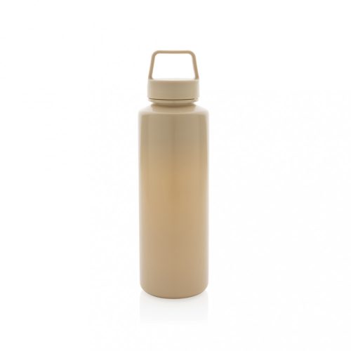 Sticla de apa bidon sport, Everestus, 42FEB231007, 500 ml, 22.5xØ6.6 cm, Polipropilena, Silicon, Maro