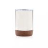Cana termos, Everestus, 42FEB232463, 180 ml, 10xØ7.2 cm, Otel, Pluta, Argintiu
