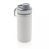Termos cu finisaj mat, 550 ml, 20xø7.6 cm, Everestus, 20SEP0526, Otel, Silicon, Alb