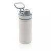 Termos cu finisaj mat, 550 ml, 20xø7.6 cm, Everestus, 20SEP0526, Otel, Silicon, Alb