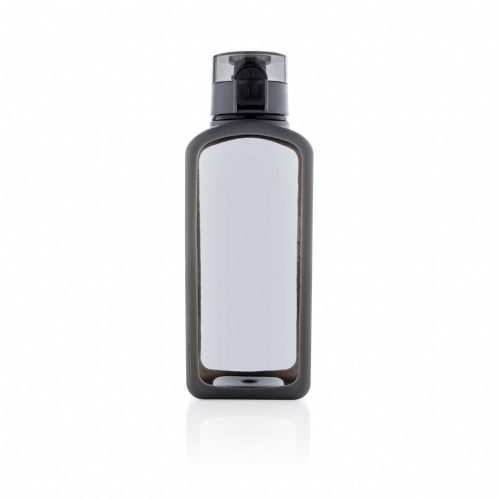 Sticla de apa 600 ml patrata, fara scurgeri, XD, SD, tritan, silicon, negru