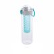 Sticla de apa 700 ml, infuzor in forma de fagure, XD, HB, tritan, silicon, turcoaz