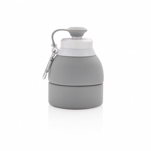 Bidon de apa pliabil, 580 ml, Everestus, JU049, silicon, gri