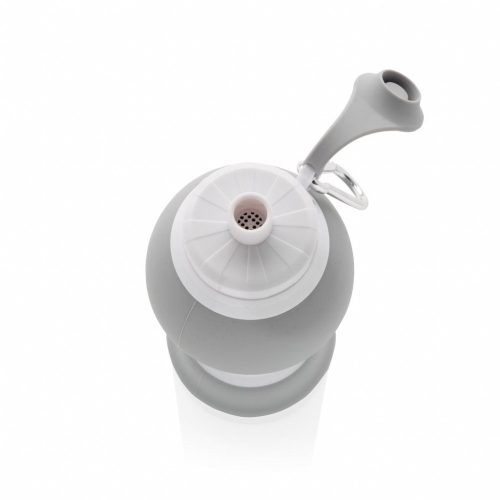 Bidon de apa pliabil, 580 ml, Everestus, JU049, silicon, gri