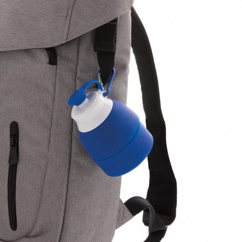 Bidon de apa pliabil, 580 ml, Everestus, JU048, silicon, albastru