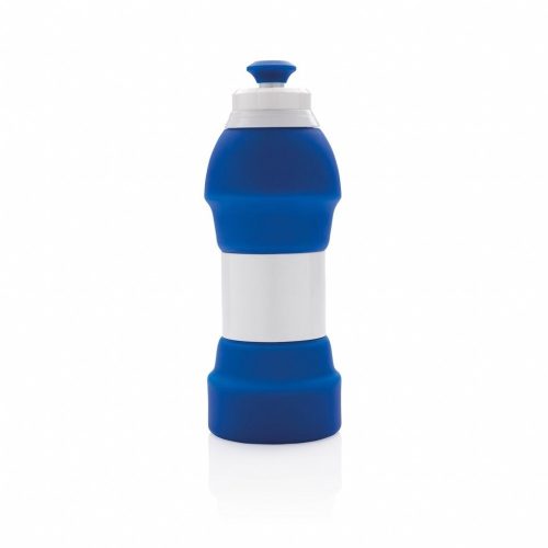 Bidon de apa pliabil, 580 ml, Everestus, JU048, silicon, albastru