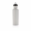Sticla pentru apa rece, foarte usoara, 710 ml, Everestus, 9IA19183, Otel inoxidabil, Alb, saculet inclus
