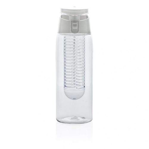 Sticla cu infuzor 700 ml si sistem de blocare, Everestus, 20IAN073, Tritan, ABS, Alb