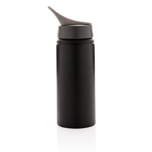 Sticla de apa 600 ml, fara bpa, Everestus, 20IAN226, Aluminiu, Negru