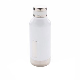   Termos 500 ml, fara scurgeri, Everestus, 9IA19364, Otel inoxidabil, Silicon, Alb