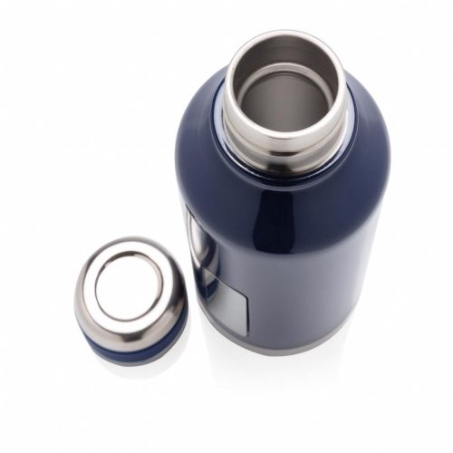 Termos 500 ml, fara scurgeri, Everestus, 9IA19361, Otel inoxidabil, Silicon, Albastru