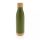 Sticla de apa sport, Everestus, 18SEP3092, 700 ml, 7x7x27x Ø7 cm, Otel, Bambus, Verde, saculet inclus