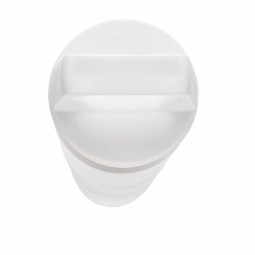 Sticla de apa 650 ml, fara scurgeri, cu maner, Everestus, LF01, tritan, polipropilena, alb