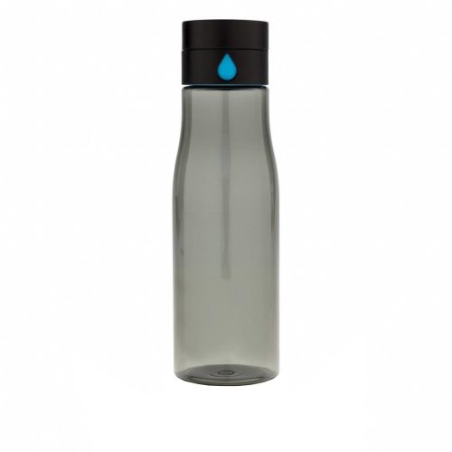 Sticla de apa 600 ml, capac care monitorizeaza consumul de apa, XD, AA, tritan, pp, negru, breloc inclus