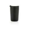 Cana de voiaj, Avira, 42FEB231143, 300 ml, 13.8xØ8.8 cm, Otel, Polipropilena, Negru