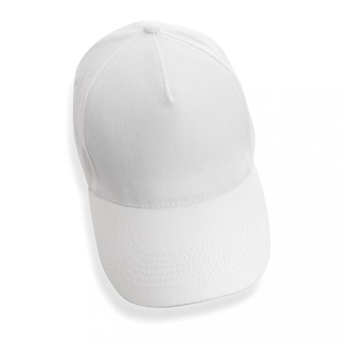 Sapca 5 panele, 21MAR2033, unisex, Ø 18.5 cm, marime universala adulti, Everestus, Bumbac, Alb