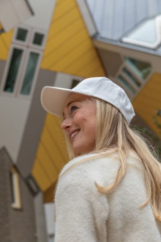 Sapca 5 panele, 21MAR2033, unisex, Ø 18.5 cm, marime universala adulti, Everestus, Bumbac, Alb