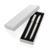Set instrumente de scris, Everestus, 21AUG203, ABS, Metal, 14.9xØ 1.1 cm, 2 piese, Alb