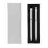 Set instrumente de scris, Everestus, 21AUG203, ABS, Metal, 14.9xØ 1.1 cm, 2 piese, Alb