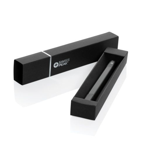 Pix metalic cu 2 capete, 2401E16414, Swiss Peak, 14.8xØ1.2 cm, Aluminiu, Negru