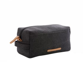   Geanta cosmetice din panza, pvc free, Everestus, CS, pu, negru