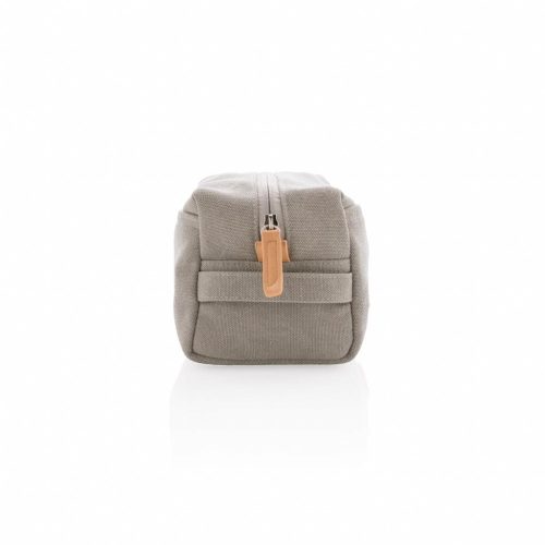 Geanta cosmetice din panza, pvc free, Everestus, CS, pu, gri